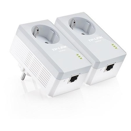 TP-Link Kit 2 powerline con Shuko passante 1 port LAN - TL-PA4010P KIT