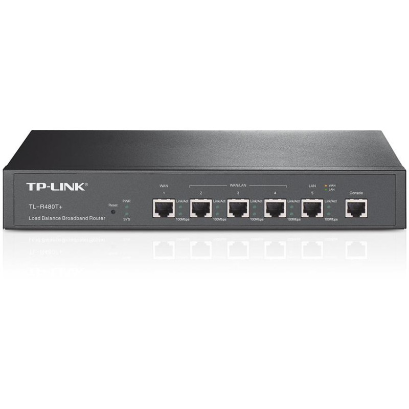 TP-Link Load Balance Router fino a 4 WAN - TL-R480T+