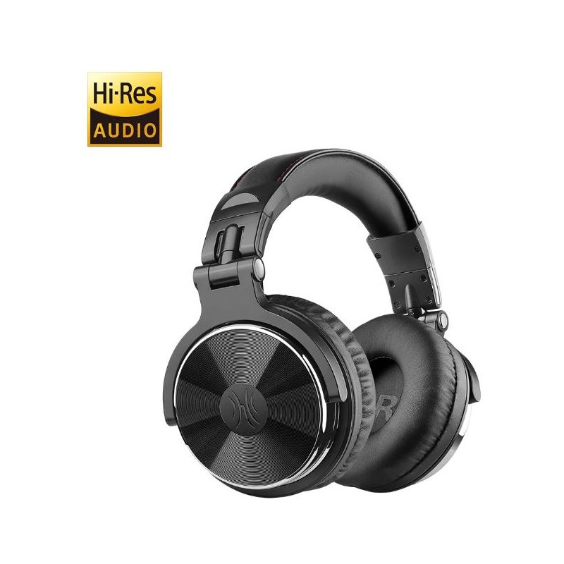 OneOdio Studio Pro 10 Hi-Res Cuffie DJ Cablate c/ Shareporte e Microfono Black