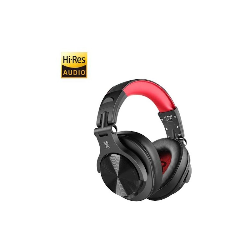 OneOdio Fusion A70 Hi-Res Cuffie DJ Wireless, Cavo e Microfono Black
