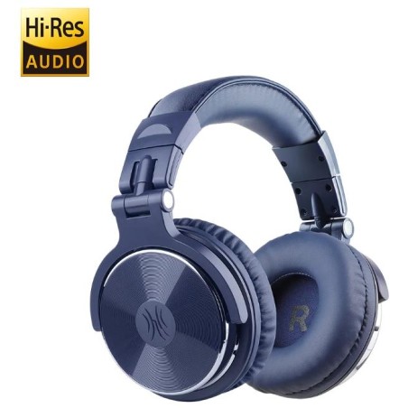OneOdio Studio Pro 10 Hi-Res Cuffie DJ Cablate c/ Shareporte e Microfono Blue