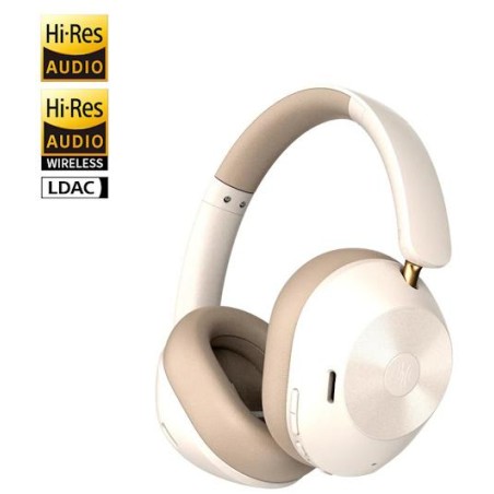 OneOdio Focus A5 Dual Hi-Res CE Cuffie DJ Wireless con ANC White
