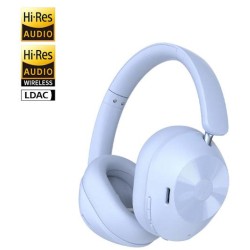 OneOdio Focus A5 Dual Hi-Res CE Cuffie DJ Wireless con ANC Sky Blue