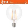 Lampada Filamento Globo Ø12,5cm - 6W 2700K E27 700LM