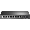 TP-Link Switch Desktop 9 Porte 10/100Mbps di cui 8 PoE+ - TL-SF1009P