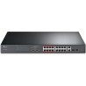 Switch 16 Porte PoE+ 10/100Mbps +2 Gigabit/SFP TL-SL1218MP