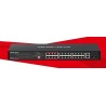 24-Port 10/100Mbps + 2-Port Gigabit Rackmount Switch with 24-Port PoE+