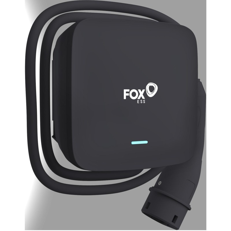 FoxESS Colonnina ricarica 7.3KW con cavo 6 metri, connettivita: Bluetooth+WIFI