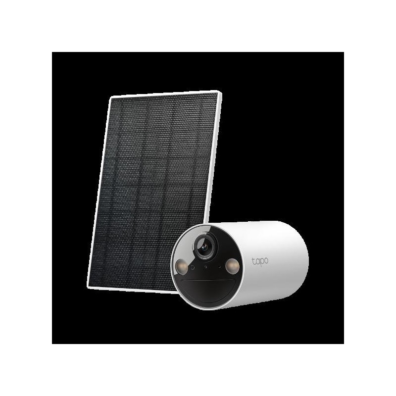 Tapo Telecamera a batteria Smart TC82 2K Kit con Pannello solare