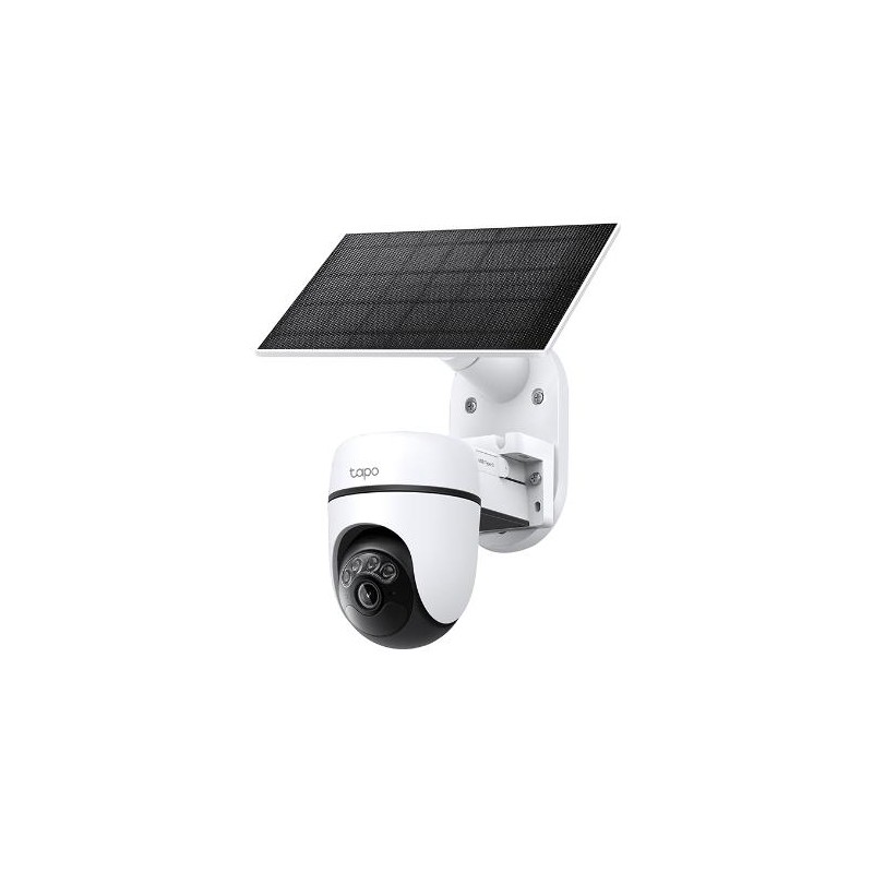 Tapo TC90 Kit Telecamera di Sicurezza Smart 360° P&T + Pannello solare