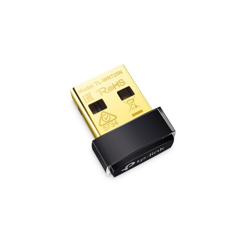 TP-Link Adattatore USB Wifi N 150Mbps antenna interna Nano - TL-WN725N