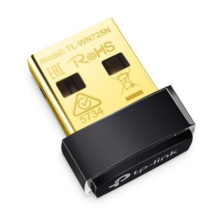 TP-Link Adattatore USB Wifi N 150Mbps antenna interna Nano - TL-WN725N