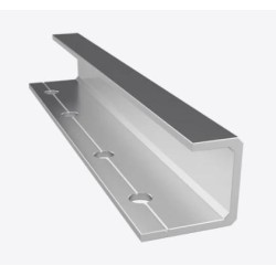 Giunzione Alluminio 200mm - Profilo Solarlock