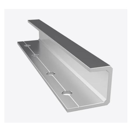 Giunzione Alluminio 200mm - Profilo Solarlock