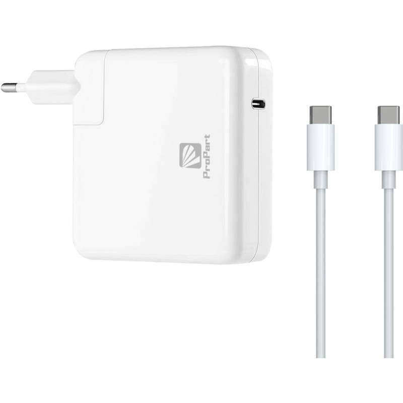 Alimentatore Propart GaN Type-C 96W Bianco