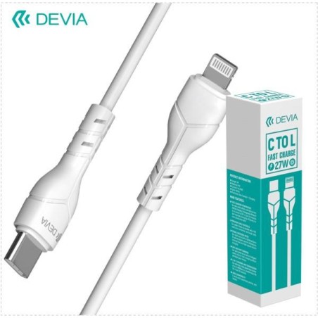 Cavo da C a Lightning 27 Watt  1 metro ricambio espositore Kintone