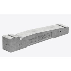 Zavorra per moduli fotovoltaici 36 kg da 5° - 1° fila