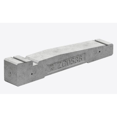 Zavorra per moduli fotovoltaici 36 kg da 5° - 1° fila