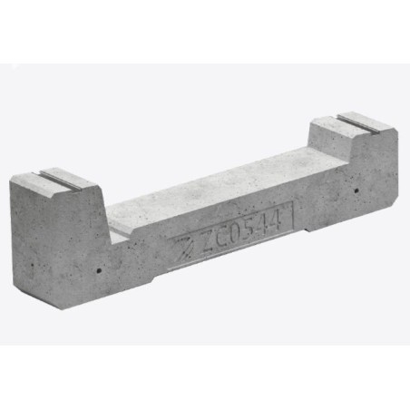 Zavorra per moduli fotovoltaici 44 kg da 5° - 2° fila