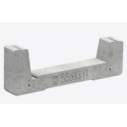 Zavorra per moduli fotovoltaici 51 kg da 5° - 3° fila