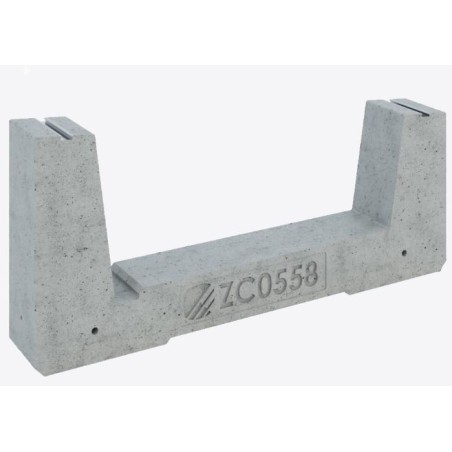 Zavorra per moduli fotovoltaici 58 kg da 5° - 4° fila