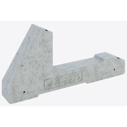 Zavorra per moduli fotovoltaici 75 kg da 25°