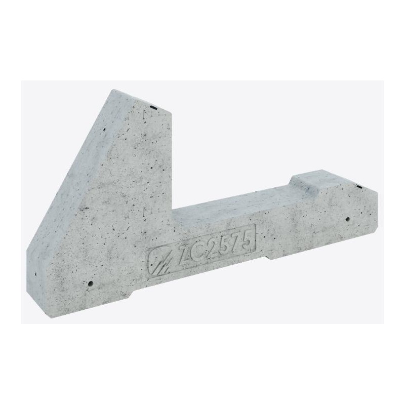 Zavorra per moduli fotovoltaici 75 kg da 25°