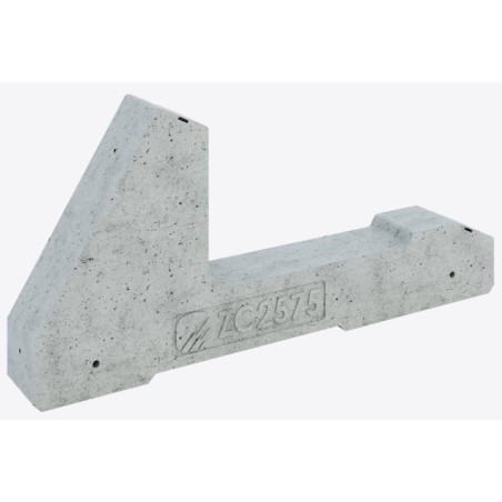 Zavorra per moduli fotovoltaici 75 kg da 25°