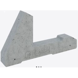 Zavorra per moduli fotovoltaici 80 kg da 30°