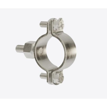 Kit collare posteriore M8 per controvento 25x25 Zn