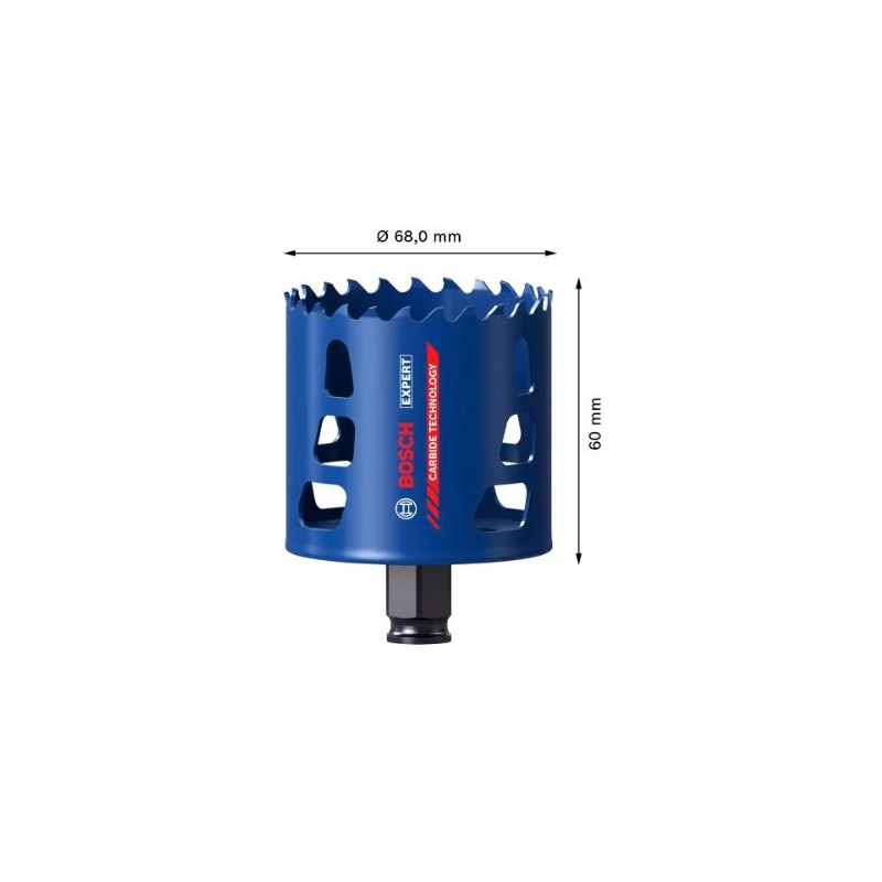 2608900433,Sega a tazza Expert Tough Material 68x60 mm