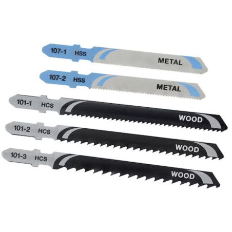 STA27030-XJ,5 Lame legno e metallo miste - Attacco a T