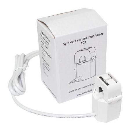 Pinza amperometrica 50A Shelly - Trasform. di corr.