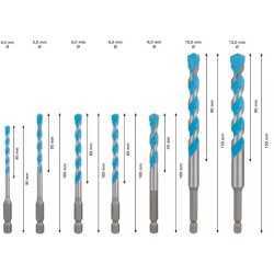 2608902370,Set punte universali Multi Construction, 7pz