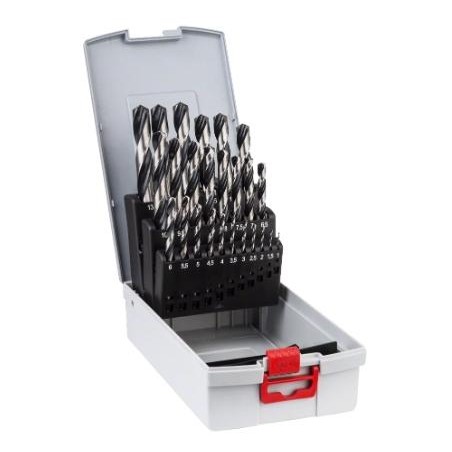 2608577352,Set punte metallo HSS PointTeQ ProBox, 25pz 1-13 mm