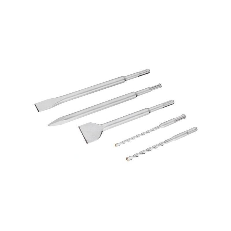 STA54400-XJ,Set 3 Scalpelli + 2 punte SDS-Plus