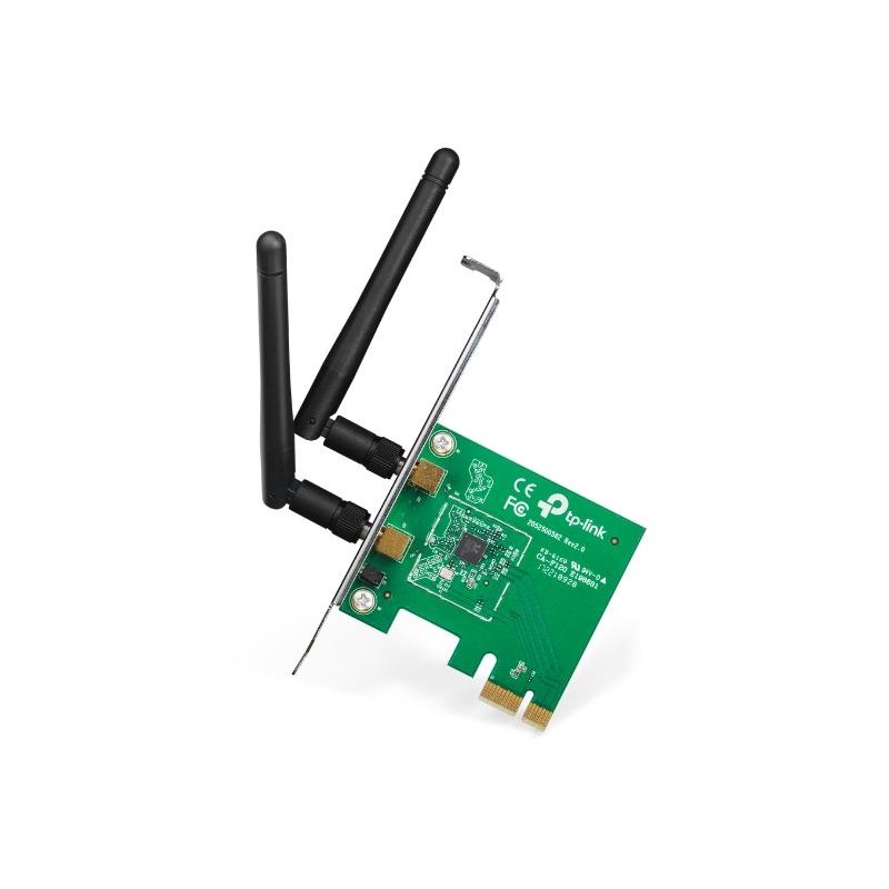 TP-Link Scheda PCIe Wifi N 300Mbps tecnologia MIMO - TL-WN881N