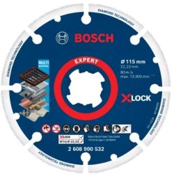 2608900532,X-LOCK disco diamantato per metallo 115 mm