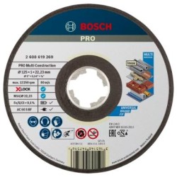 2608619269,X-LOCK mola da taglio Multi Material piana Rapido  125x1 mm