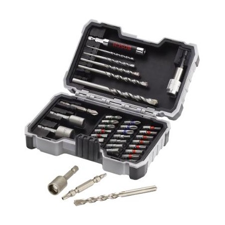 2607017326,Set punte per calcestruzzo e bit avvitamento Extra Hard, 35 pz.