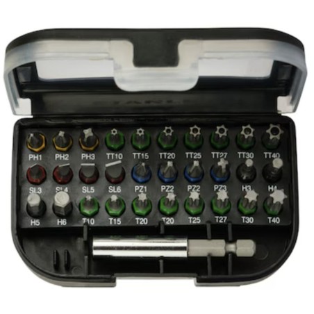 STA60490-XJ,SET 31pz INSERTI 25mm MISTI - CODIFICA CROMATICA