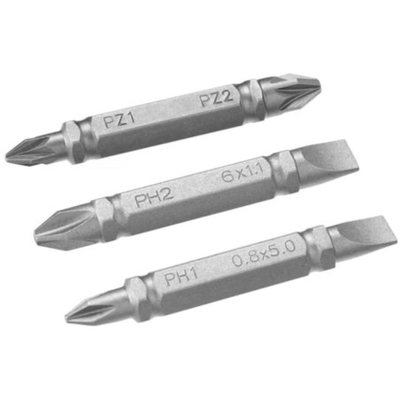STA61381-XJ,3 Inserti doppi 48 mm. PH1-2, PZ1-2, SL5-6