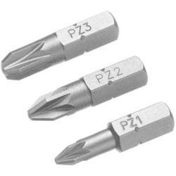 STA61043-XJ,3 Inserti 25 mm. PZ 1-2-3