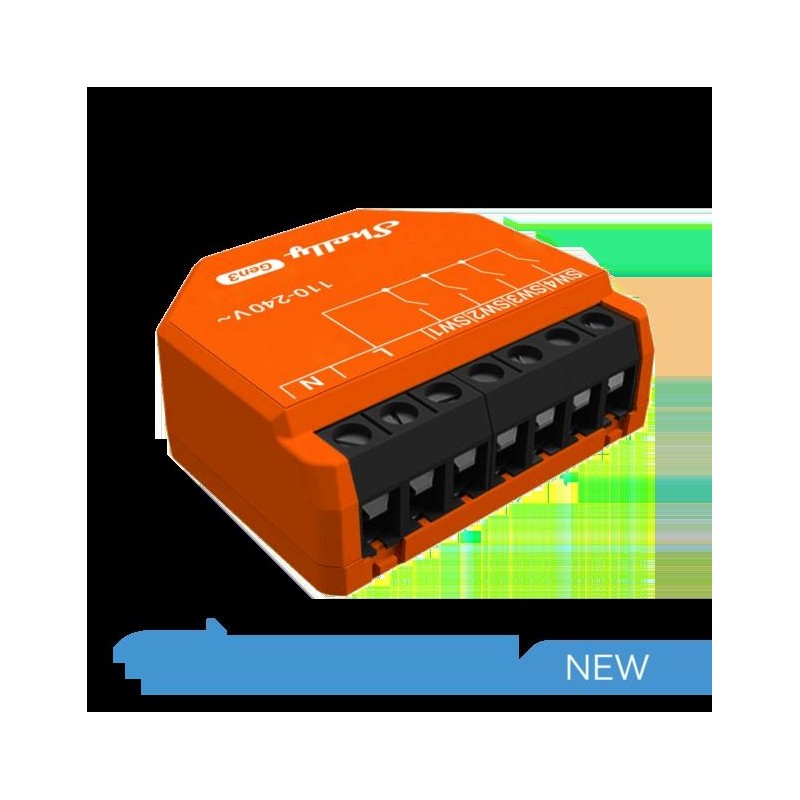 Shelly I4 Gen3 - Smart Control 4 input AC WiFi/BT/Matter