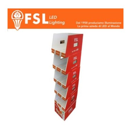 Espositore FSL in Italiano - Salva Spazio DIM: 285x410x1040