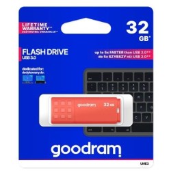 GoodRAM Pendrive 32GB UME3 orange USB 3.0 - retail blister - UME3-0320O0R11