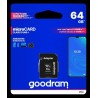 GoodRAM microSD 64GB class 10 UHS I + adapter - retail blister - M1AA-0640R12