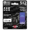 GoodRAM microSD IRDM 512GB UHS I U3 A2 + adapter - IR-M2AA-5120R12