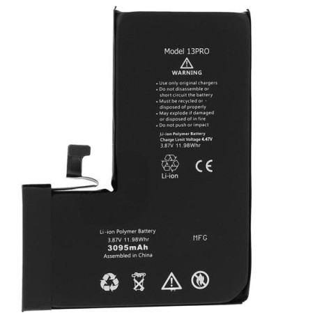 IP 13 Pro Batteria Diagnostica 3095 mAh Nero S+