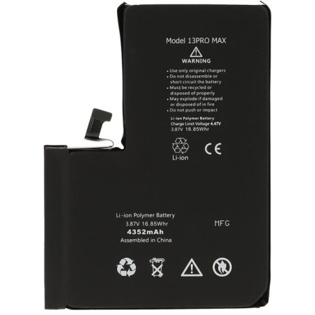IP 13 Pro Max Batteria Diagnostica 4352 mAh Nero S+